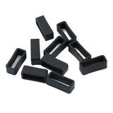 Maxbell Rubber Replacement Watch Band Strap Loops Watch Strap Keeper Retainer 12MM