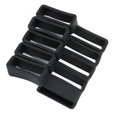 Maxbell Rubber Replacement Watch Band Strap Loops Watch Strap Keeper Retainer 14MM