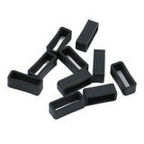 Maxbell Rubber Replacement Watch Band Strap Loops Watch Strap Keeper Retainer 18MM