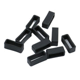Maxbell Rubber Replacement Watch Band Strap Loops Watch Strap Keeper Retainer 22MM