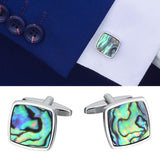 Maxbell 2x Colorful Cufflinks Men Coat Cuff Link Valentines Gift Office Cufflink