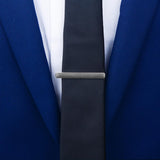 Maxbell Crocodile Metal Tie Clip Clasp Mens Necktie Wedding Business Tie Pin Silver