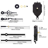 Maxbell 1 Set Clock Movement Mechanism DIY Repair Parts Replacement Clock Movement