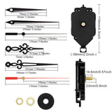Maxbell Black Swing Wall Clock Movement Pointer DIY Repair Part Professional Kit