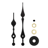 Maxbell Black Quartz Wall Clock Movement Pointer DIY Repair Part Professional Kit
