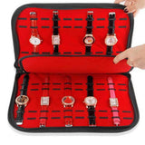 Maxbell 20 Slots Watch Storage Case Showcase Display Box Tray Jewelry Organizer