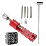 Maxbell 11pcs Professional Watch Strap Belt Link Remover Tool Kits Watchmaker Repair