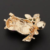 Maxbell Vintage Spider Dragonfly Animal Brooches Lady Crystal Brooch Pin OwlB