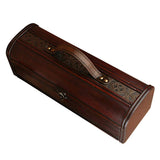 Maxbell  Vintage red wine box antique packaging box red wine wooden box wine box