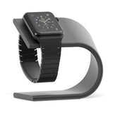 Maxbell Aluminum Alloy Watch Cahrging Stand Holder Suitable for Apple Watch Black