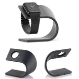 Maxbell Aluminum Alloy Watch Cahrging Stand Holder Suitable for Apple Watch Black