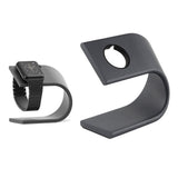 Maxbell Aluminum Alloy Watch Cahrging Stand Holder Suitable for Apple Watch Black