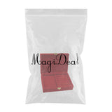 Maxbell Multi-Purpose Red Wedding Velvet Jewelry Display Case for Jewellery Type 2