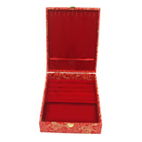 Maxbell Velvet Jewelry Set Box Tray Wedding Necklace Storage Display 26x20x7.5cm