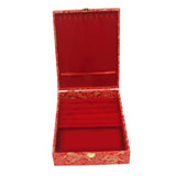 Maxbell Velvet Jewelry Set Box Tray Wedding Necklace Storage Display 26x20x7.5cm