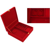 Maxbell Deluxe Red Velvet Jewelry Storage Box Beacelet Bangle Display Holder Case L