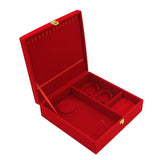 Maxbell Deluxe Red Velvet Jewelry Storage Box Beacelet Bangle Display Holder Case L