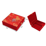 Maxbell Deluxe Red Velvet Jewelry Storage Box Beacelet Bangle Display Holder Case L