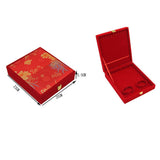 Maxbell Deluxe Red Velvet Jewelry Storage Box Beacelet Bangle Display Holder Case M