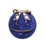 Maxbell Gift Box Ring Jewelry Box Organizer Blue