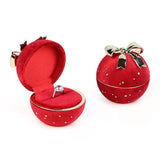 Maxbell Gift Box Ring Jewelry Box Organizer Red