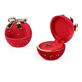 Maxbell Gift Box Necklace Jewelry Box Organizer Red