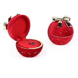 Maxbell Gift Box Necklace Jewelry Box Organizer Red