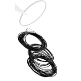Maxbell Set of 500 0.9mm O Rings Watch Back Gaskets Set Durable Corrosion Resistant