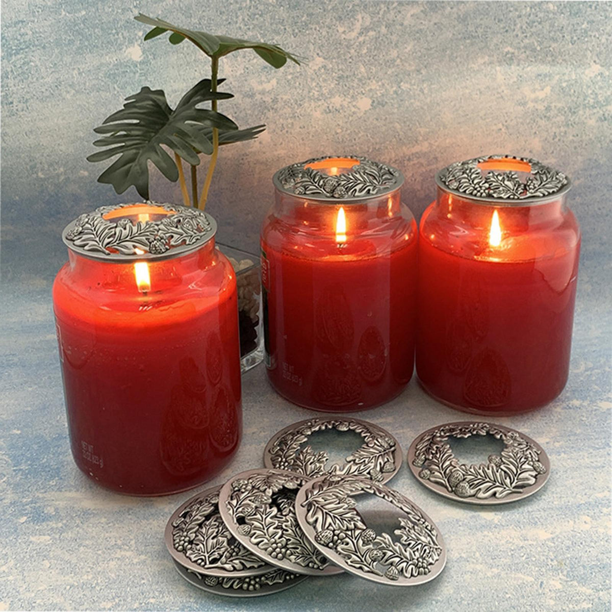 Candles Topper Candle Sleeves Burn Evenly Accessories Home Decor Style 3