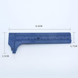 Maxbell 3 Inch  Vernier Caliper Durable Measuring Tool Caliper plastic double scale