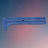 Maxbell 3 Inch  Vernier Caliper Durable Measuring Tool Caliper plastic double scale