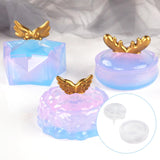 Maxbell Jewelry Box Molds Crystal DIY Mirror Silicone Mould for Home Decor Antler