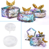 Maxbell Jewelry Box Molds Crystal DIY Mirror Silicone Mould for Home Decor Antler