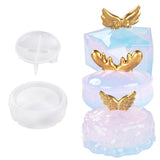 Maxbell Jewelry Box Molds Crystal DIY Mirror Silicone Mould for Home Decor Antler