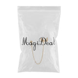 Maxbell Chain Drop Earrings Fashion Ear Studs for Women Christmas Birthday Golden