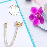 Maxbell Chain Drop Earrings Fashion Ear Studs for Women Christmas Birthday Golden