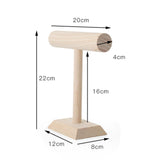 Maxbell Wooden Display Jewelry Accessory Stand Gift Bracelet  Showcase 22cm Height