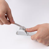 Maxbell 10Pcs Aluminum Bracelet Blank Set Stamping Engraving Shaping Molds Small