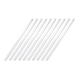 Maxbell 10Pcs Aluminum Bracelet Blank Set Stamping Engraving Shaping Molds Small