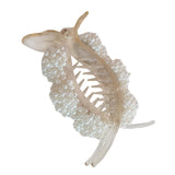 Maxbell Artificial Pearl Hair Clamps Hair Clips Hairpins Sturdy Decorative champagne