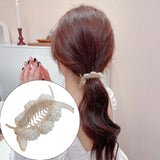 Maxbell Artificial Pearl Hair Clamps Hair Clips Hairpins Sturdy Decorative champagne