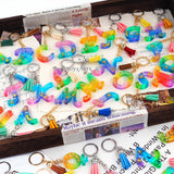Maxbell Alphabet Letter Resin Molds Letter Epoxy Molds for DIY Earring House Number Upgrade Kit