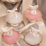 Maxbell Earrings Display Stand Gift Shooting Props Creative for Shows Girls Selling