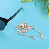 Maxbell Metal Beaded Eyeglass Chains Chian Strap Holder Neck Chain White Black