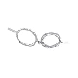 Maxbell 2Pcs Titanium heart Magnetic Couple Bracelets for Boyfriend Girlfriend