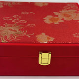 Maxbell Velvet Wedding Jewelry Storage Holder Box for Birthday Anniversary