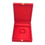 Maxbell Velvet Wedding Jewelry Storage Holder Box for Birthday Anniversary