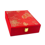 Maxbell Velvet Wedding Jewelry Storage Holder Box for Birthday Anniversary