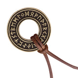 Maxbell Nordic Pendant Necklace Compass Chain Handmade Gothic Gift for Party Men Copper