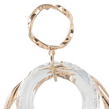Maxbell Fashion Trend Women Drop Earrings Hollow Earrings Elegant Gifts for Daily Gold